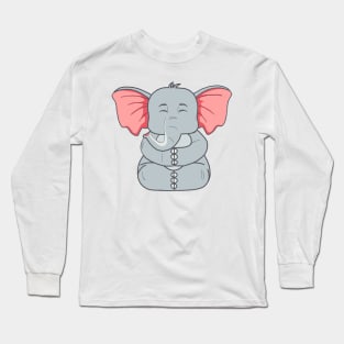 Cute, Sweet Elephant T-shirt Long Sleeve T-Shirt